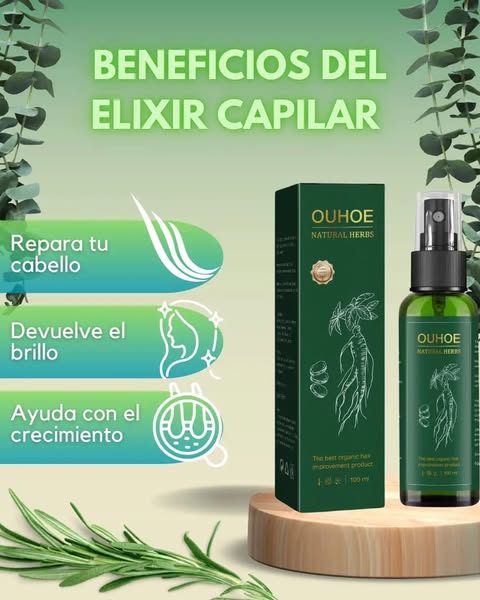 TÓNICO CAPILAR OUHOE DE 100ML