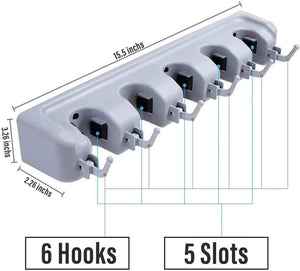 SOPORTE PARA  ESCOBAS MULTIFUNCIONAL