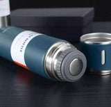 TERMO  DE ACERO INOXIDABLE CON TAZAS